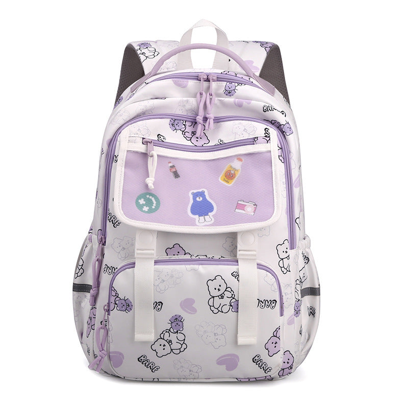 primary school cute super cute printed schoolbag