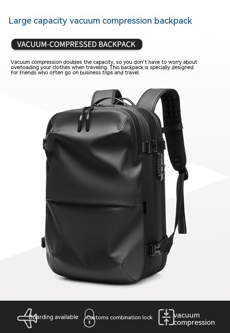 mens minimalist multifunctional large capacity travel backpack