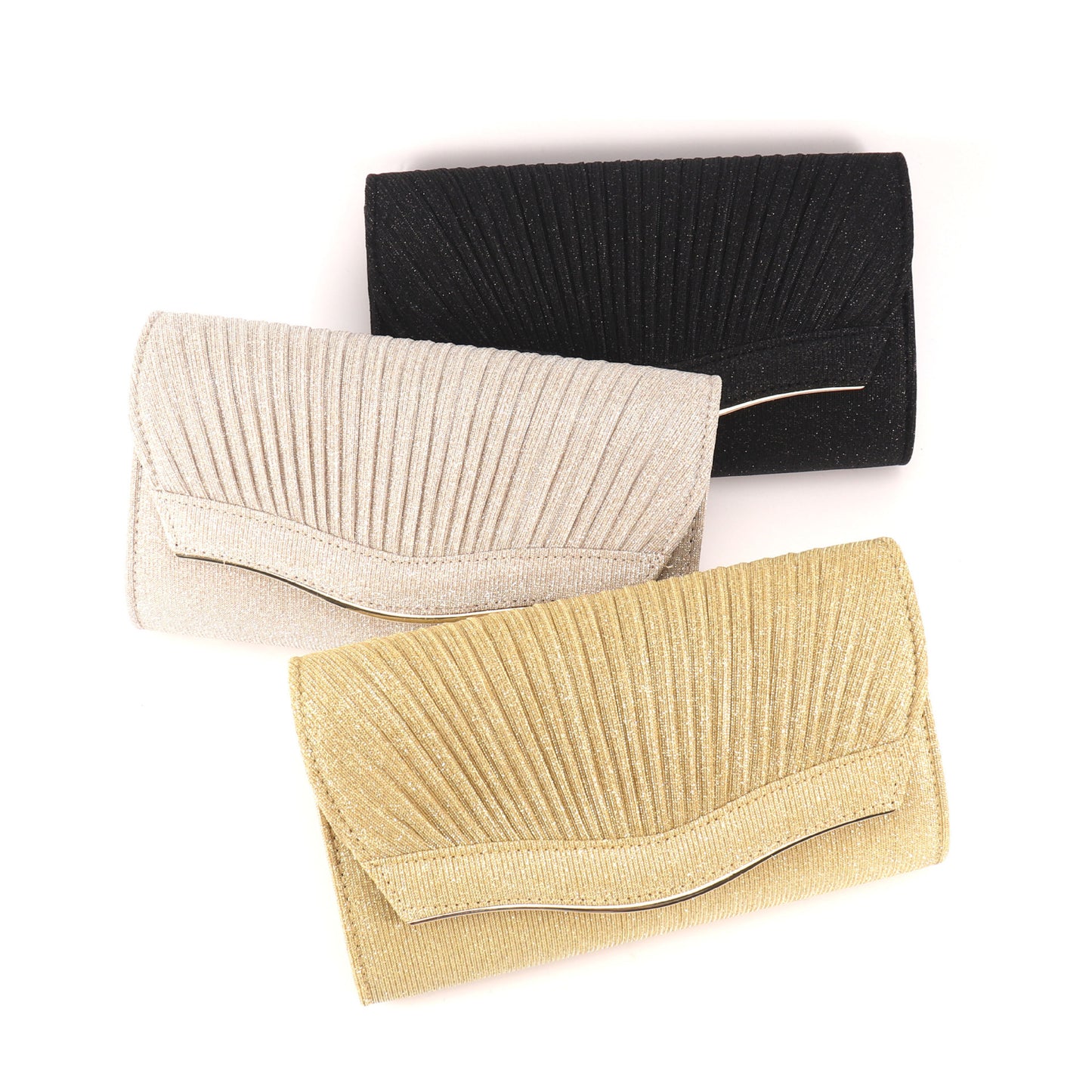 dinner clutch flip solid color