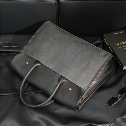 one shoulder new large capacity korean style portable briefcase shoulder bag