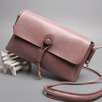 leather bag bag buttons korea 2015 new fashion shoulder bag ladies bags wholesale cross retro trend