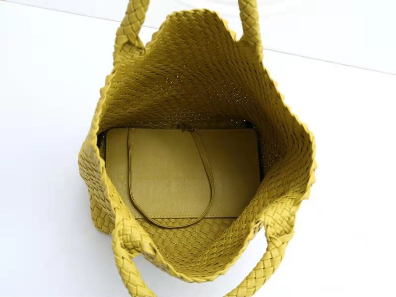 underarm tote mother straw bag