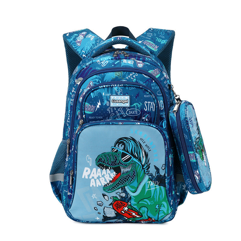 primary school student schoolbag boys stylish and lightweight grade 1 3 children backpack