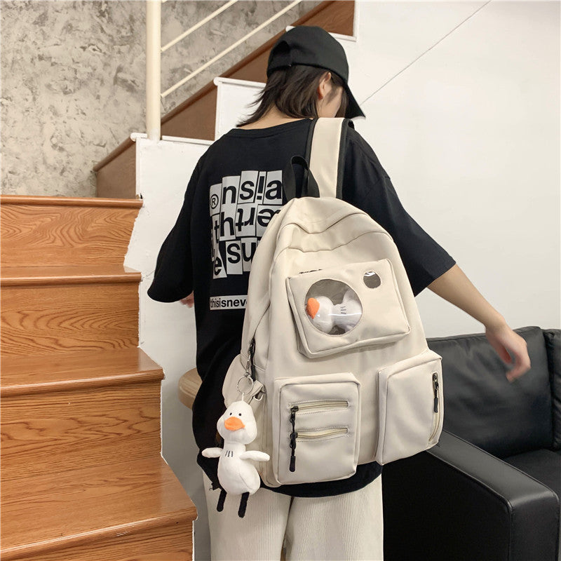 high school college student backpack women