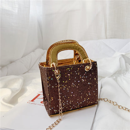 childrens sequined shoulder bag