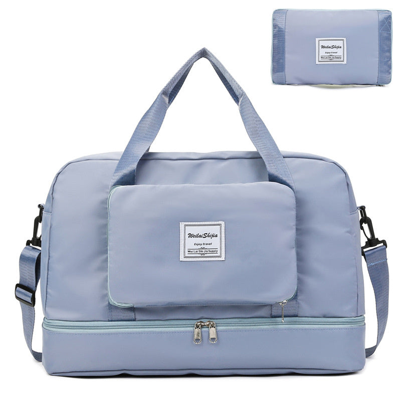 foldable travel duffel bags sports gym tote bag women