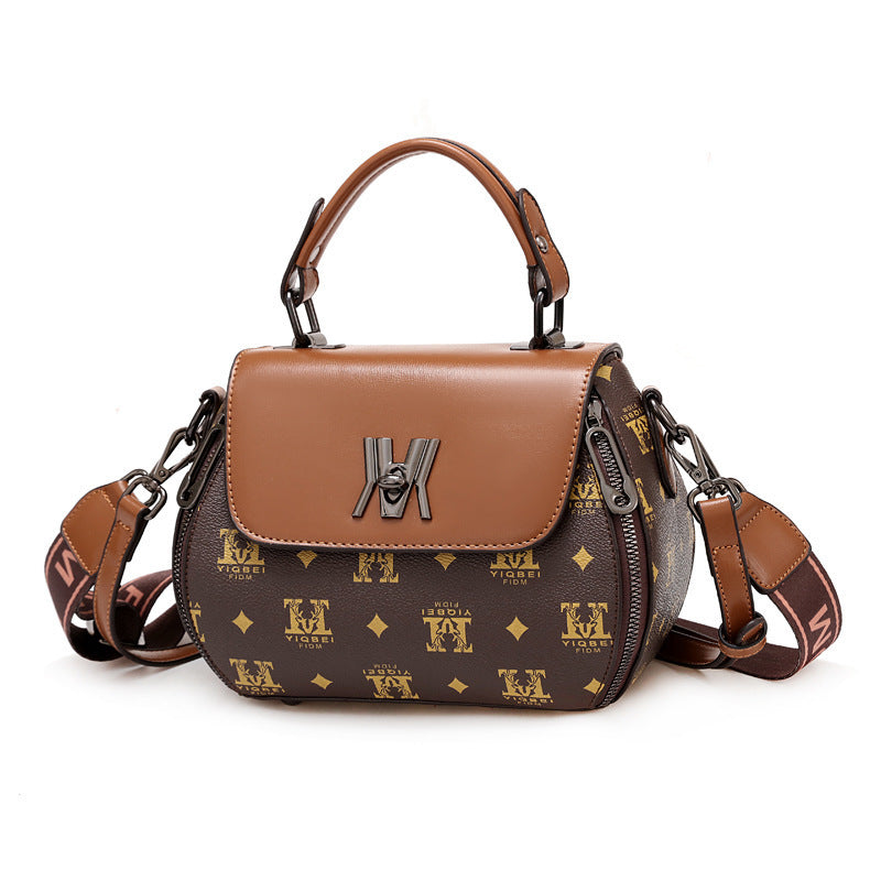simple shoulder messenger bag trendy large capacity handbag
