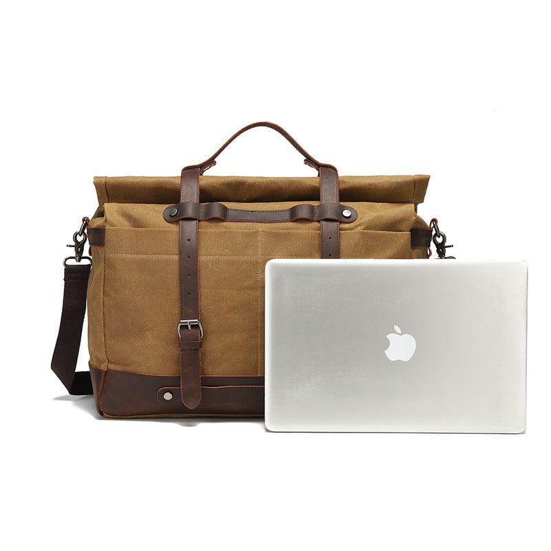 canvas shoulder bag casual unisex crossbody bag