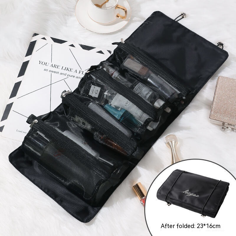 cosmetic bag detachable four in one portable out storage bag