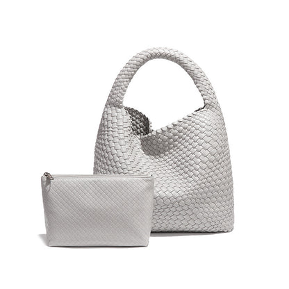 large capacity combination bags trend underarm shoulder handmade soft texture