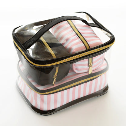 pvc portable portable multifunctional cosmetic bag