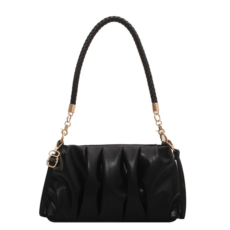 small soft pu leather underarm handbags