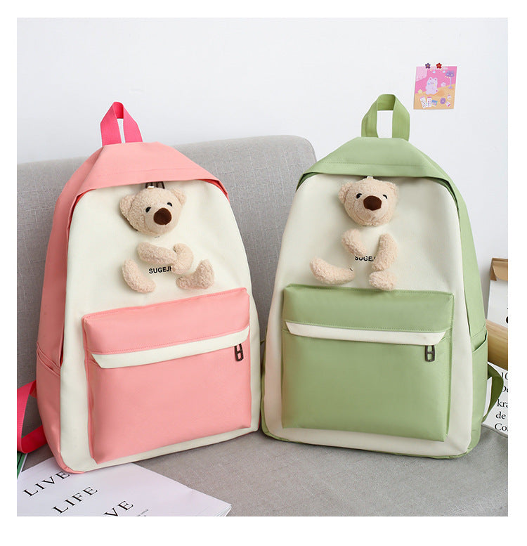 student schoolbag four piece set