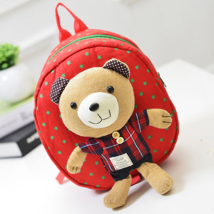 cute baby backpack anti lost bear cartoon