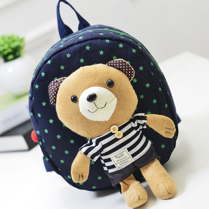 cute baby backpack anti lost bear cartoon