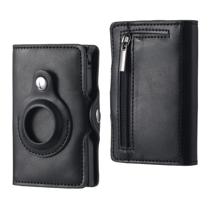 mens wallet tracker card clamp metal card holder