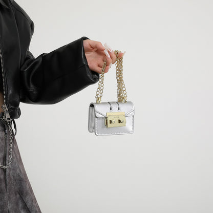Womens Casual Stylish Crossbody Shoulder Bag With Chain