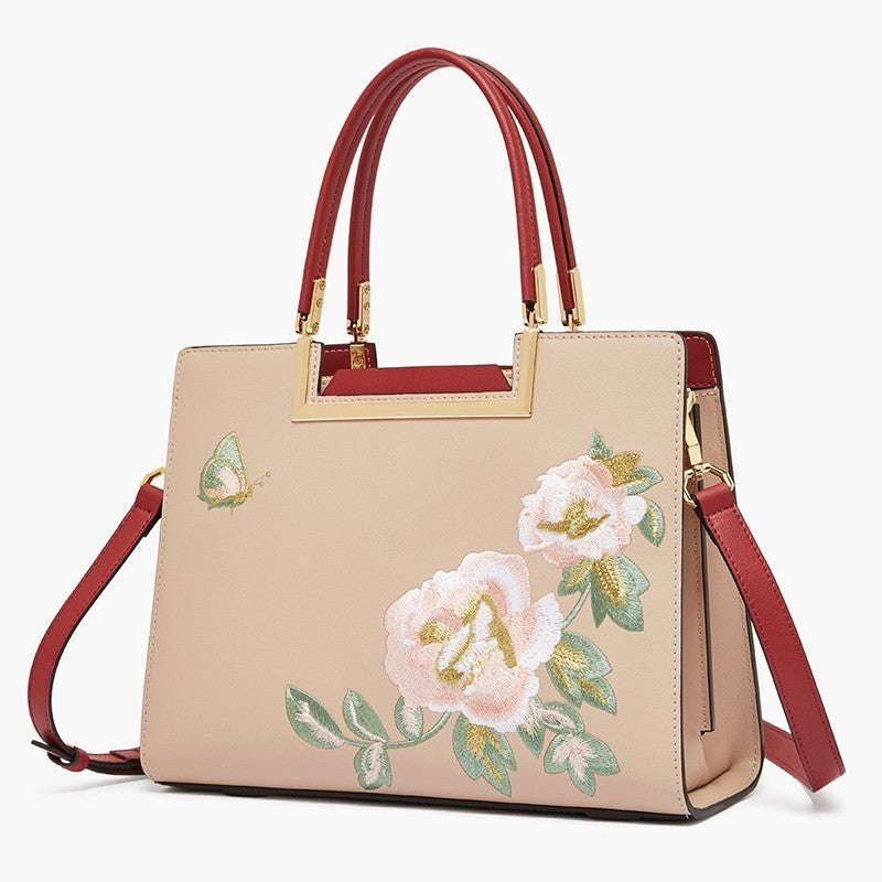 fashion embroidered crossbody bag women