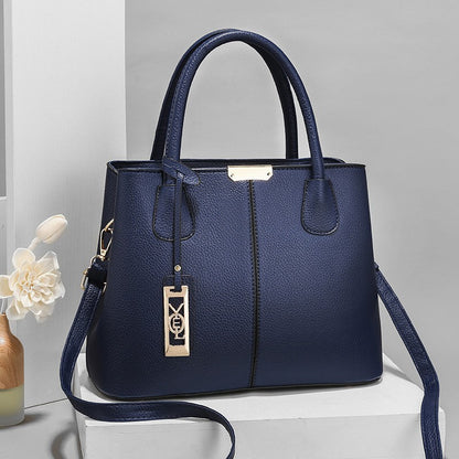 one shoulder crossbody iron pendant decorative large capacity handbag
