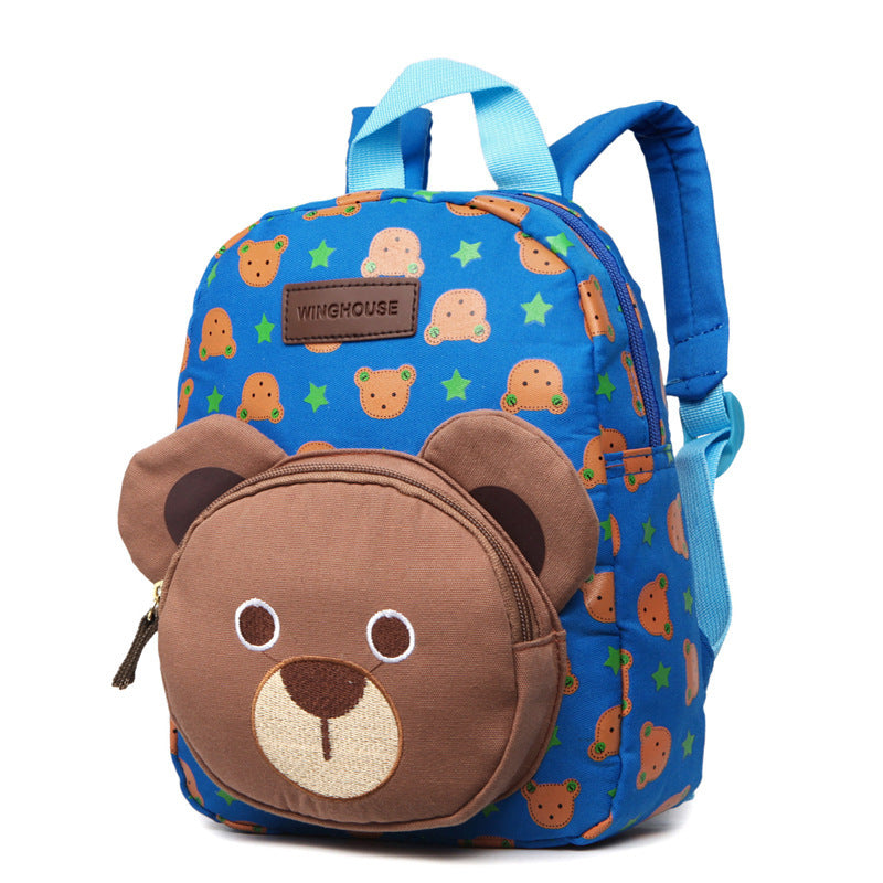 custom made childrens schoolbag canvas rabbit bear baby baby baby and baby cartoon package