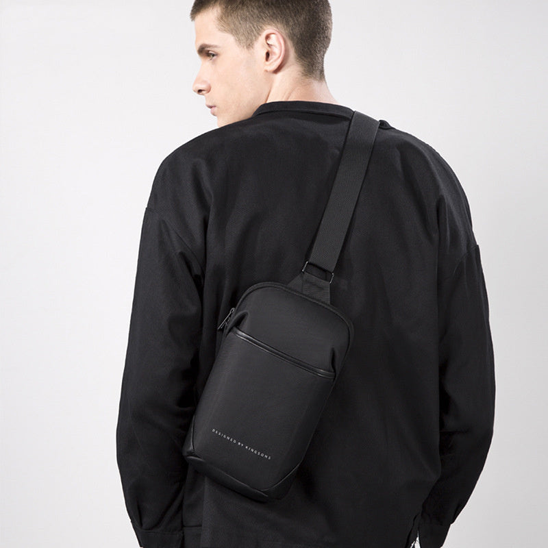 casual mens chest bag