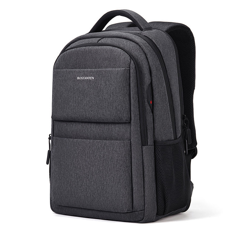 mens backpack schoolbag business computer bag leisure