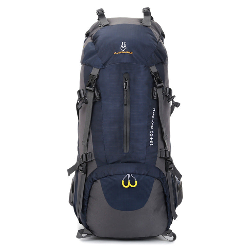 60l large capacity travel backpack nylon