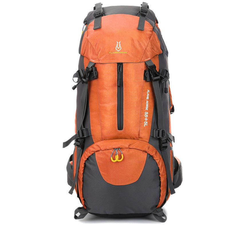 60l large capacity travel backpack nylon