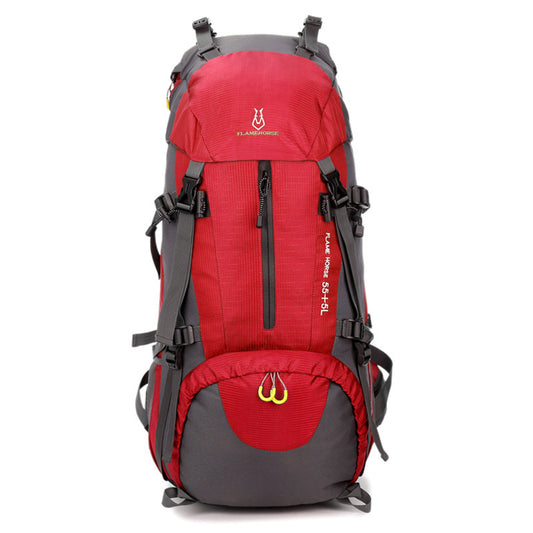 60l large capacity travel backpack nylon