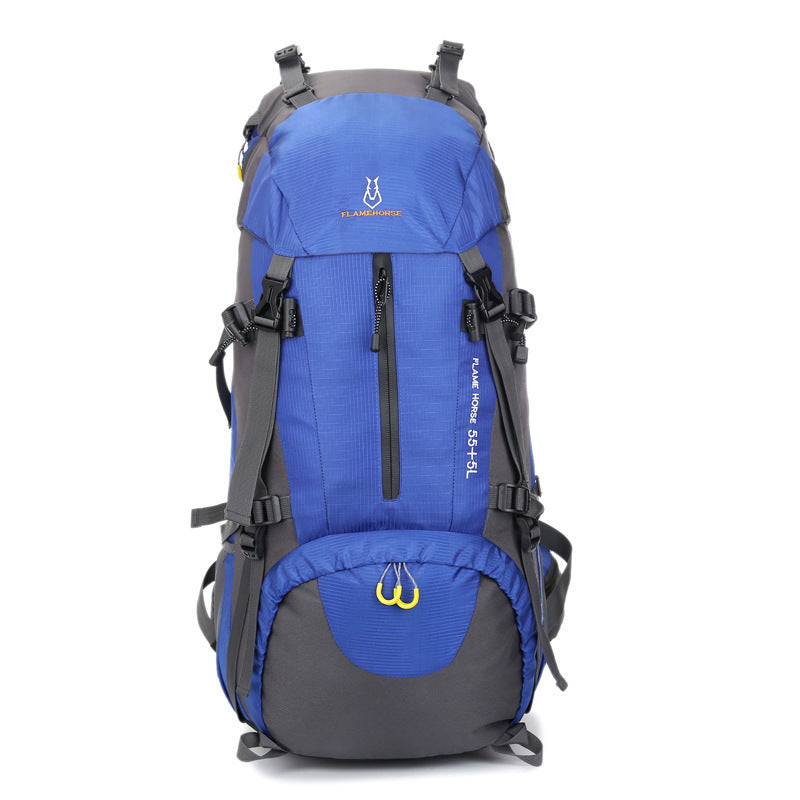 60l large capacity travel backpack nylon