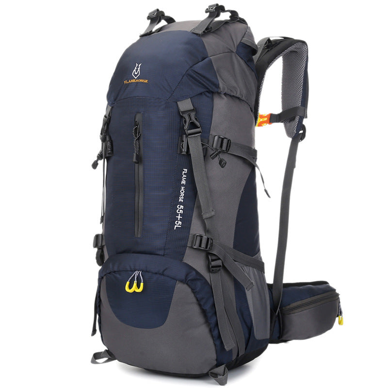 60l large capacity travel backpack nylon