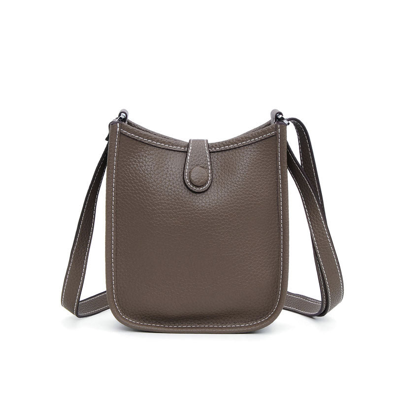 women litchi stria leather crossbody shoulder togo classic purse handbag bags h
