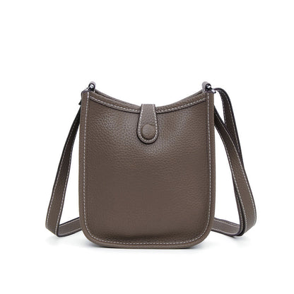 women litchi stria leather crossbody shoulder togo classic purse handbag bags h