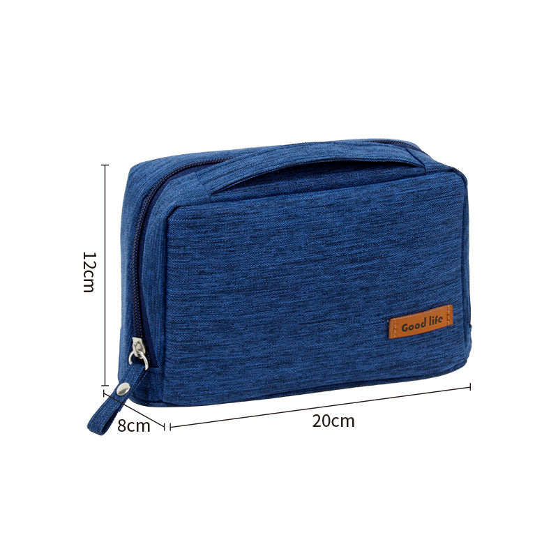 womens portable waterproof makeup and skincare storage bag