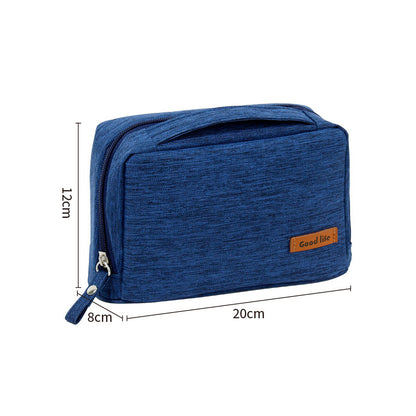 womens portable waterproof makeup and skincare storage bag