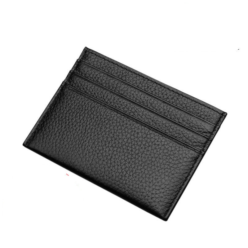 mens mini portable ultra thin leather