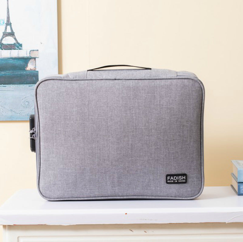 household large capacity multi function document storage bag