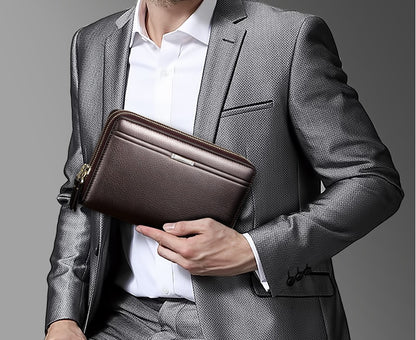 multi card mens clutch bag