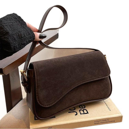 Retro Matte Shoulder Bag For Women