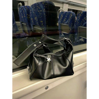 Retro Crossbody Bag New Versatile Fashion Shoulder Bag Stitching