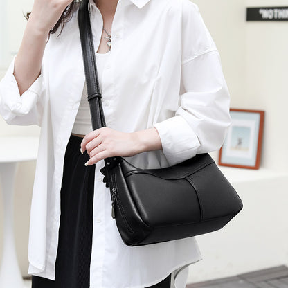 New Casual Soft-surface Lightweight Large-capacity Crossbody Bag