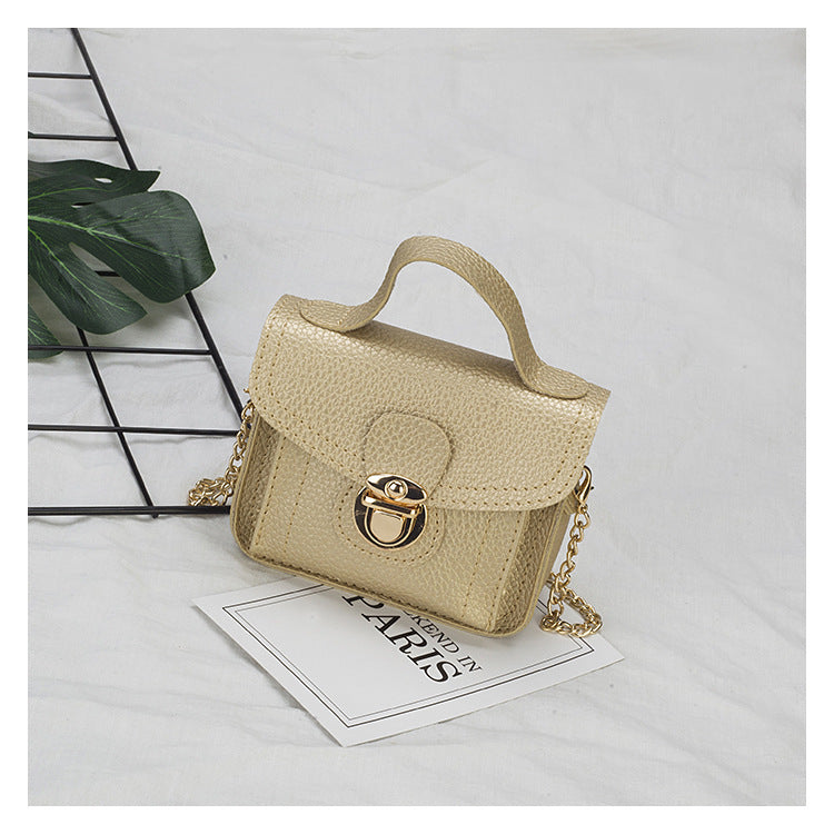 one shoulder slant cross handbag