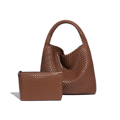 large capacity combination bags trend underarm shoulder handmade soft texture