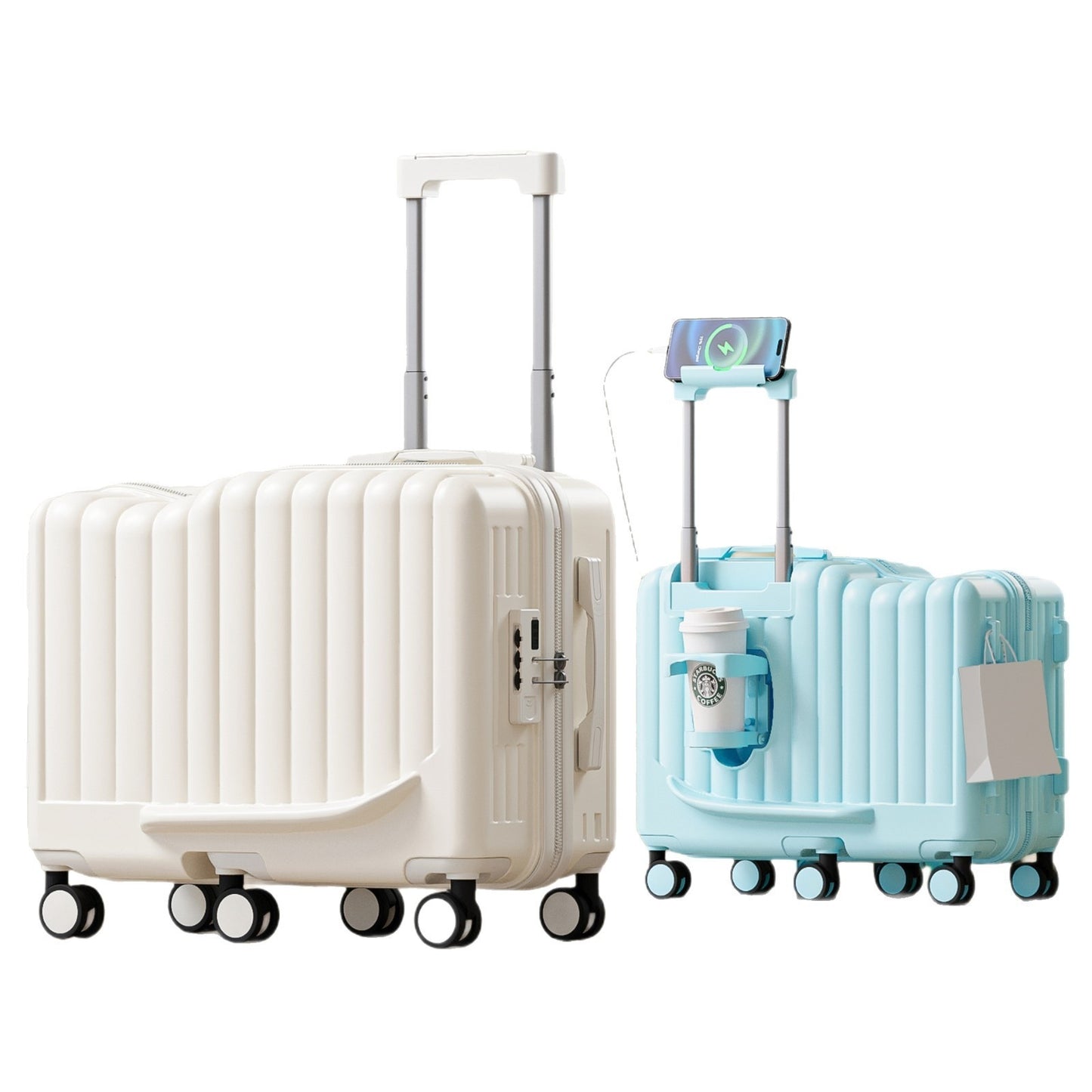 Small Ride-on Kids Suitcase For Boys And Girls