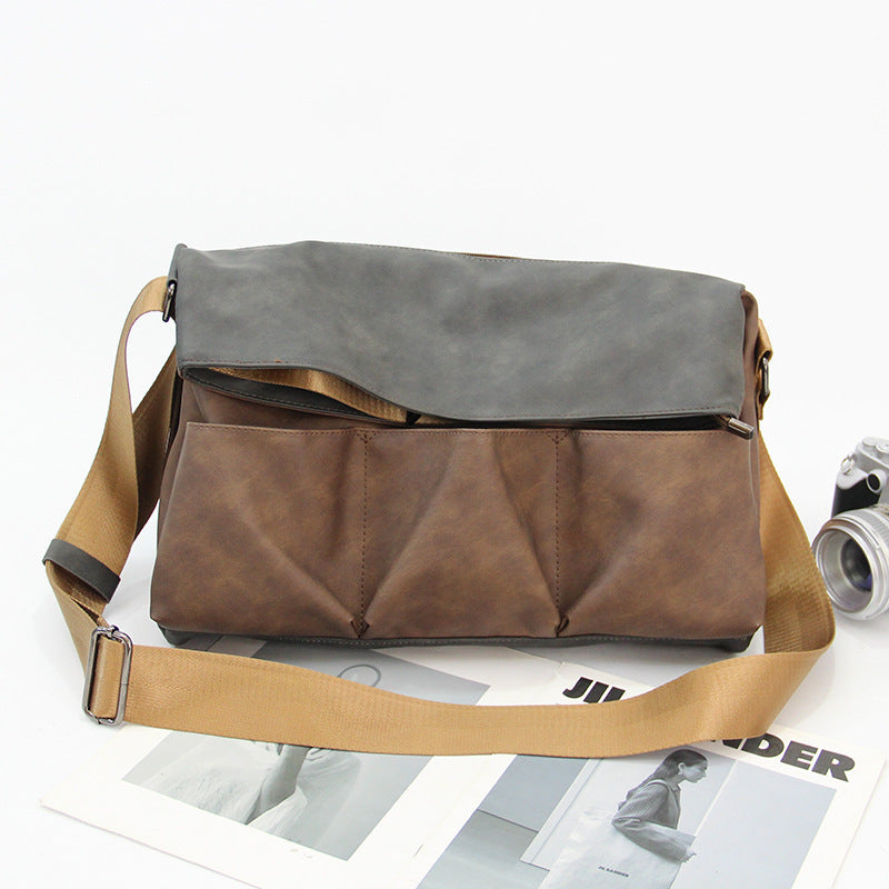 mens shoulder messenger bag outdoor gym bag for traveling