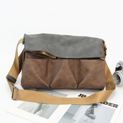 mens shoulder messenger bag outdoor gym bag for traveling