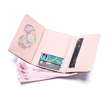 girls wallet short cartoon cute