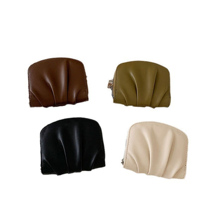 womens ruffle simple cute and compact wallet