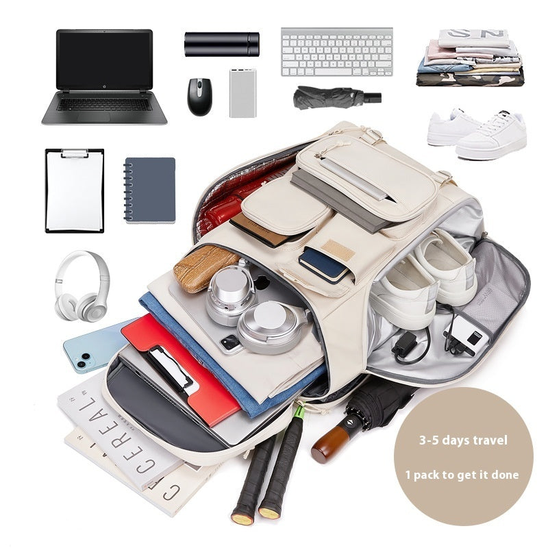 mens leisure travel large capacity backpack