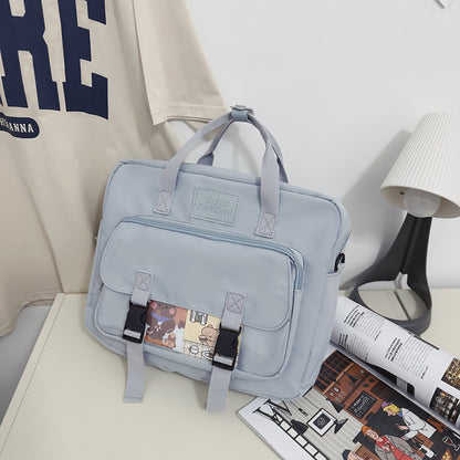 Soft Girl Cute Cartoon Teenage College Student Lightweight Tote Backpack